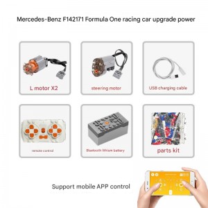 42171 (Only Upgrade Power Kit + Bluetooth App Controlled) Mercedes-AMG F1 W14 E Performance