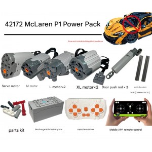 42172 (Only Upgrade Power Kit Remote + Bluetooth App Controlled) McLaren P1