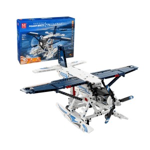 Mould King 15014 Remote Controlled Amphibious Aircraft Building Set | 556 PCS