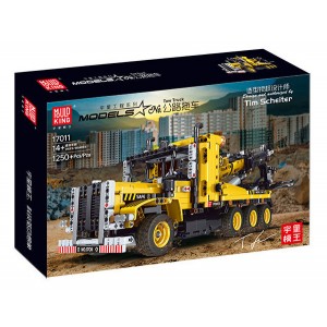 Mould King 17011 Tow Truck Road Trailer (Static Version) - MOC-43434 Building Block Set | 1,250 PCS